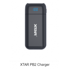 XTAR Powerbank PB2S Black 18650 3.6V / 3.7V