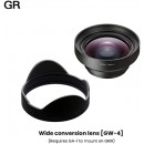 Wide conversion lens GW-4 for GRIII